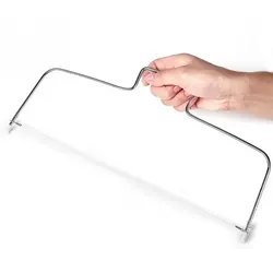 Adjustable Stainless Steel Cake Slicer and Decorating Tool (1pc Single LIne)
