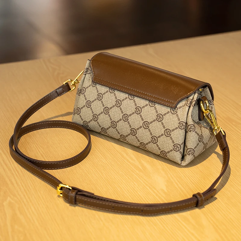 حقيبة كروس بودي متعددة المقصورات مصممة للسيدات، تت...