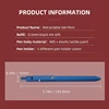 5pcs/set Piloting Morandi Colour Gel Pens Soft Touch Quick Dry Smooth 0.5mm Gel Ink Pen For School Student Writing Stationery 5