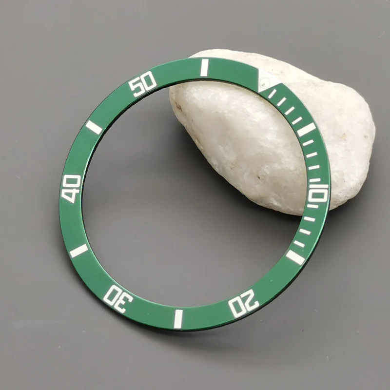 Aluminium Fashion Flat Watch Bezel Insert
