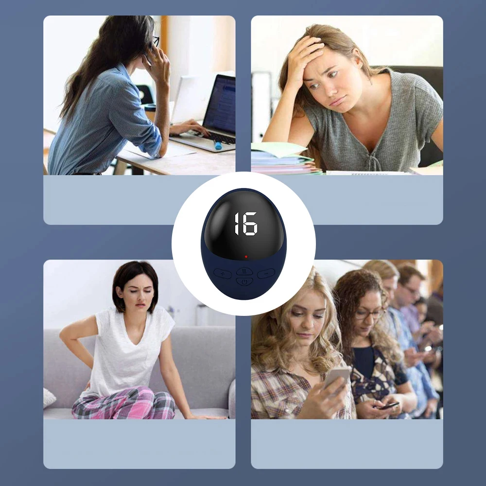 Mini Smart Cervical Spine Convenient Massager Home Electric Shoulder and Neck USB Charging Neck Patch Massager Relieve Fatigue