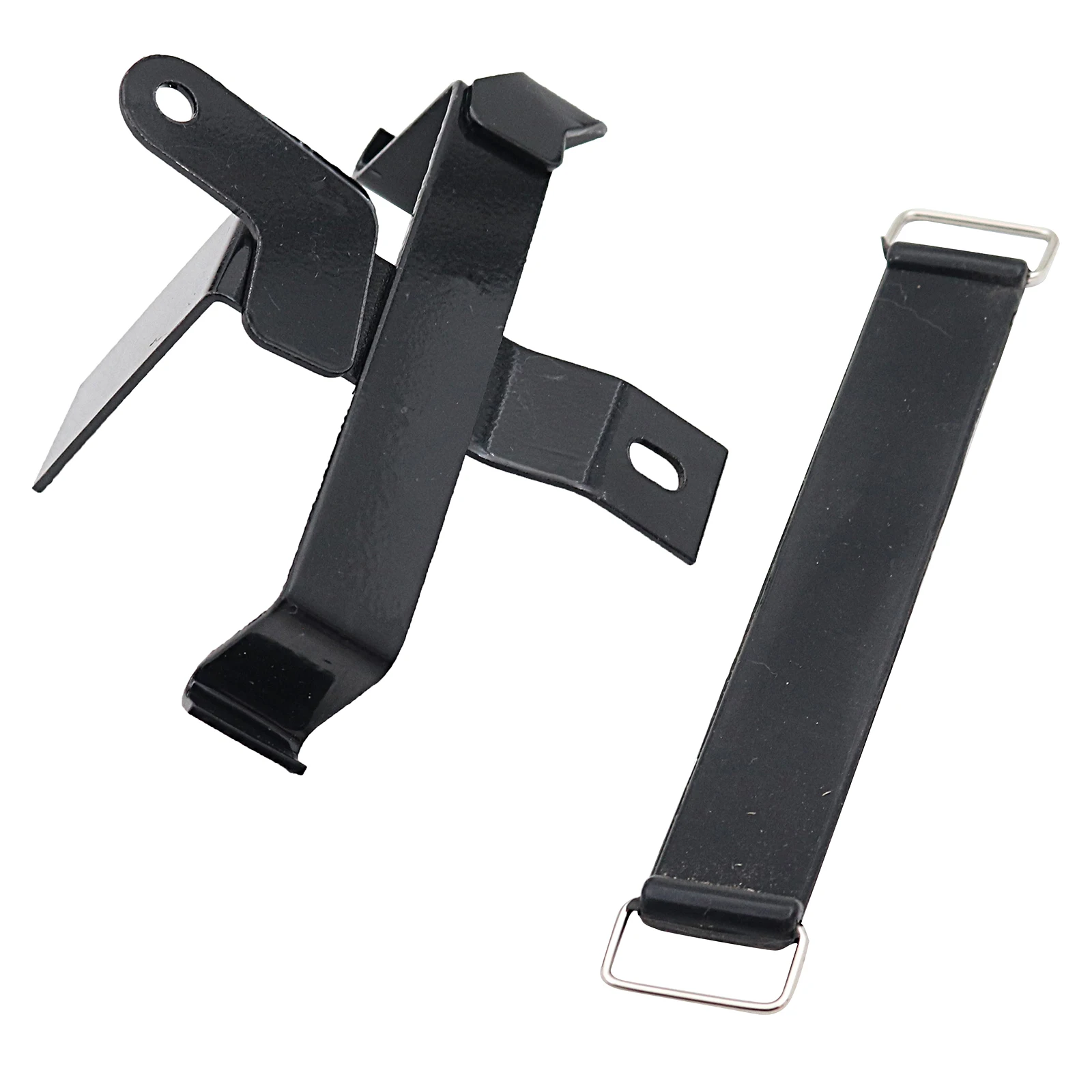 Universal Motorcycle Battery Mounting Bracket with Fastening Strap
