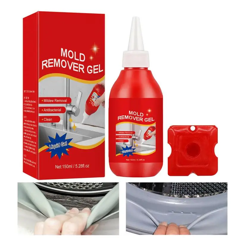 

Household Mold Remover Gel 5.07oz Multifunction Washing Machine Cleaner Wall Tile Mold Remover Gel For Refrigerator Strips