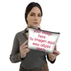 Custom Your Image / Logo / Name Wallet Women Makeup Bags Ladies Cosmetic Cases Female Toiletries Organizer Storage Bags 6