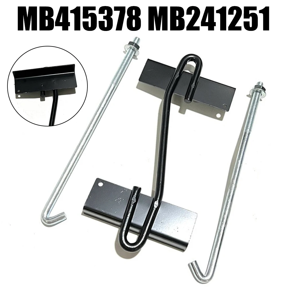 1PCS Car Battery Hold Down Bracket Replace With Bolts MB415378 MB241251 For Montero Gen3 3.5L V6/For Pajero V70W V90W V80W