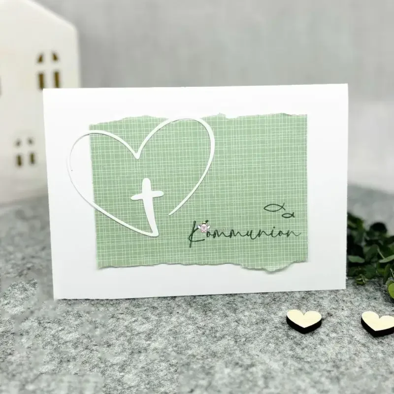 Mmao Craft Metall-Stanzformen, Schneidformen, Buchstaben-Serie, Dekoration, Scrapbook, Papierhandwerk, Messerform, Klingenschablone, Stanzschablonen – Detail 2