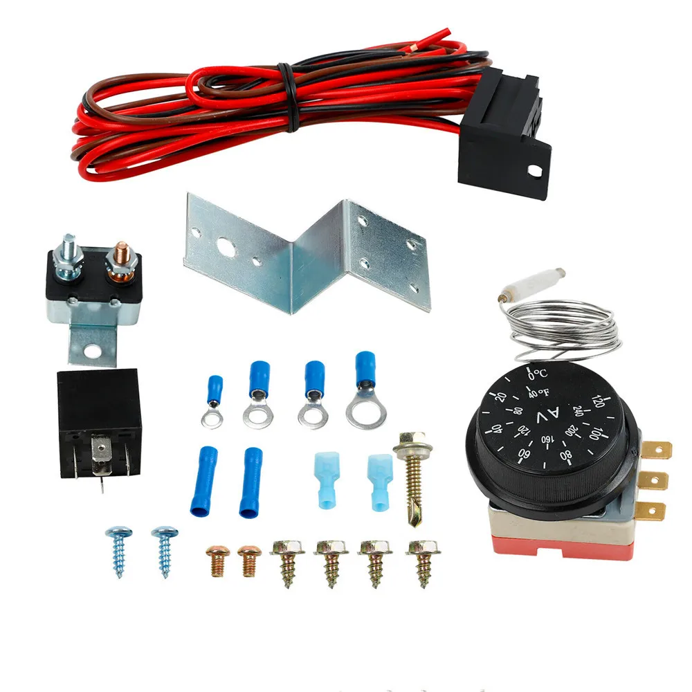 do fio rele controlador giratorio termostato 12v 60a 01