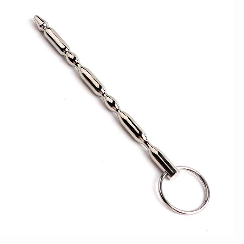 Solid Stainless Steel Urethral Plug Urethral Sounding Penis Plug Urethra Stimulate Dilator Masturbation Rod Sex Toys For Men Gay