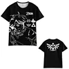 Summer Children's T-shirt Hailaru Brave Swordsman Link 3D Printed Pattern T-shirt Fashion Casual Short Sleeve 2