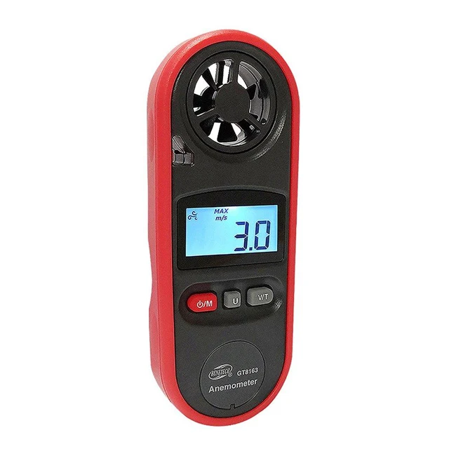 베네텍 GT8163 디지털 풍속 온도계
