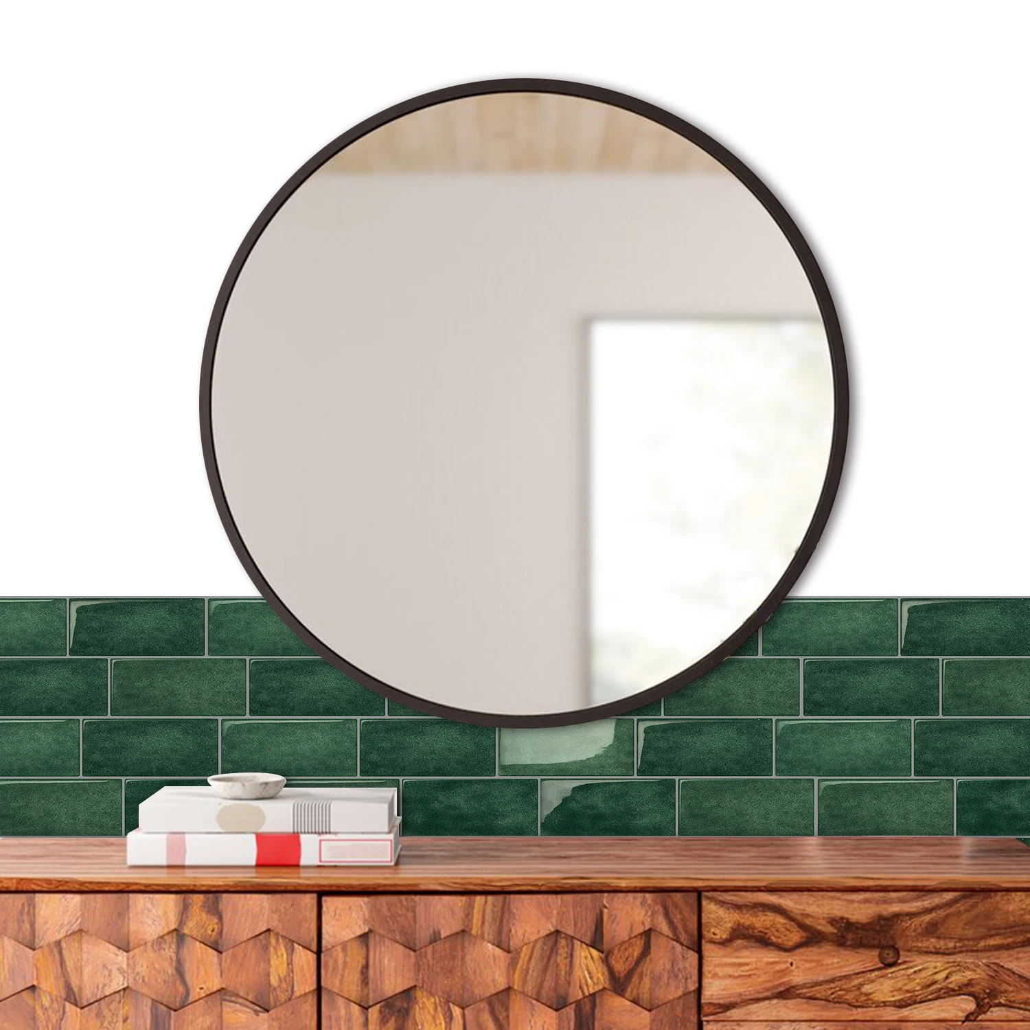 Large Waterproof 3D Peel & Stick Subway Tile Wallpaper