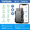 TOPDON TopScan Lite Scanner Smart Diagnostic Tool DTC Repair Guide Bluetooth OBD2 code reader Full System Active Test 1