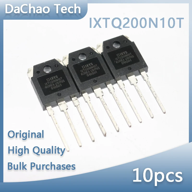 

10 шт. IXTQ200N10T 200N10T 200A 100V IXYS FET TO-3P оригинал новый