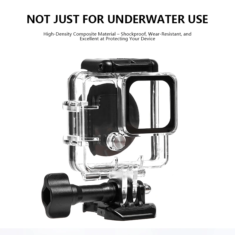 60M Tauchgehäuse für Insta360 GO Ultra Kamera Shell Cover Schnelle Installation Halterung 40M Unterwasser LED HighPower Blitzlicht – Detail 4