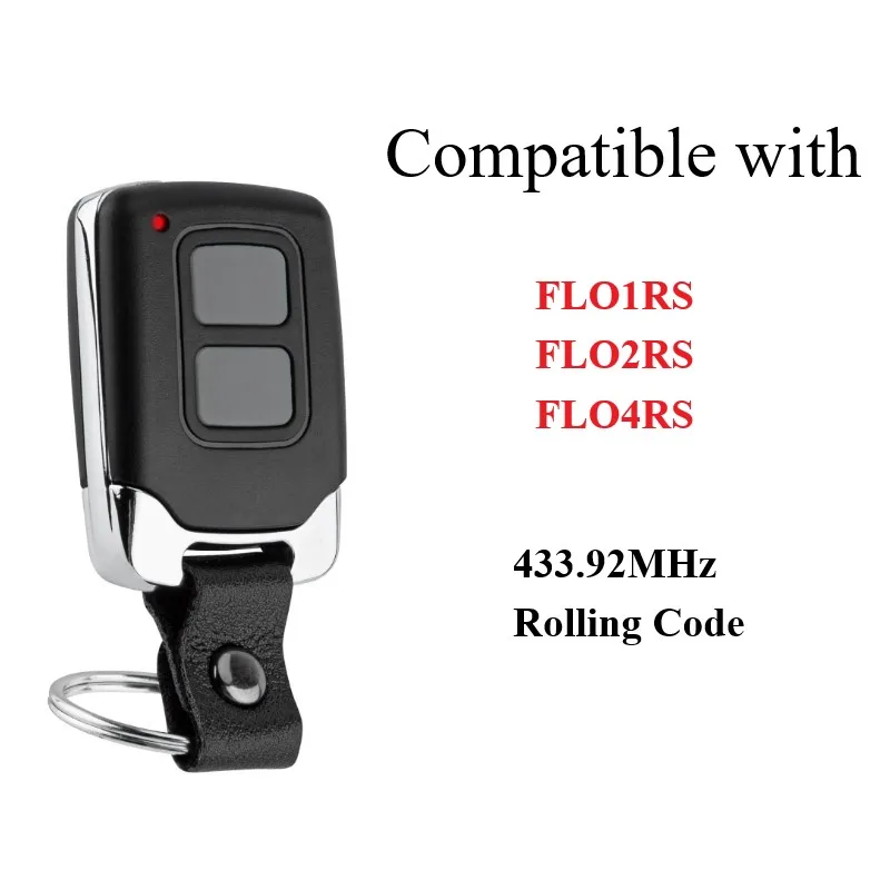 Nuovi Flors Per Flo2Rs Flo4Rs Telecomando Per Porta Del Garage 433.92Mhz Rolling Code Nice Era Inti2 On2E On4E Flo2Re