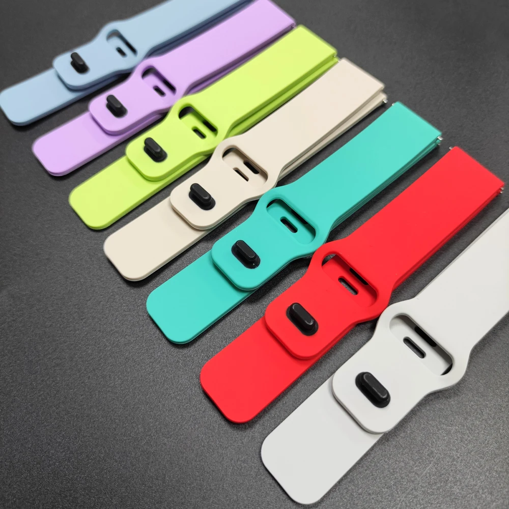 Premium Silicone Sports Bracelet - 22mm Universal Watch Band