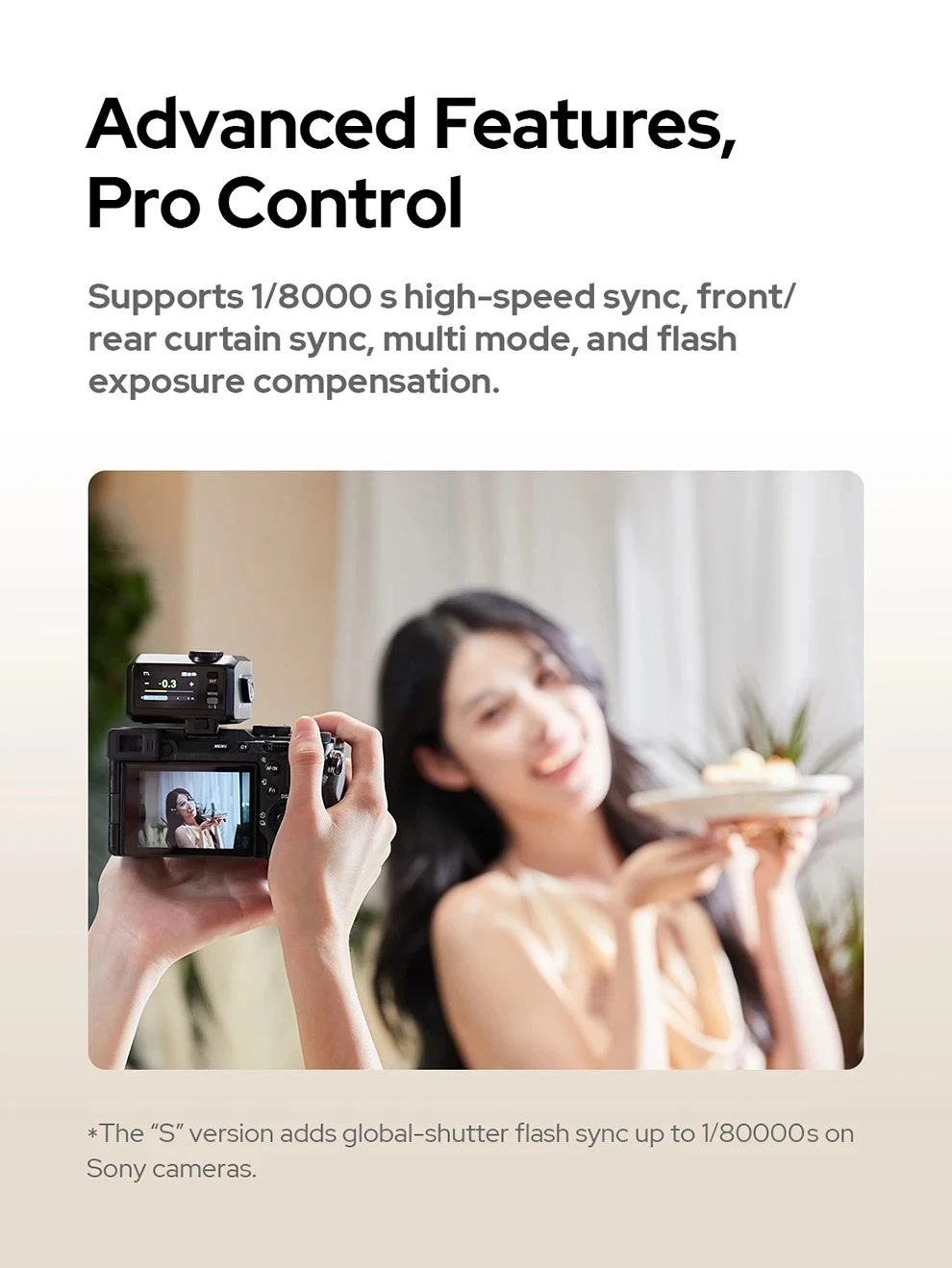 Godox iT30Pro iT20 iT22 C/N/S/F/O Touchscreen Pocket Flash TTL 2.4G Wireless Cam