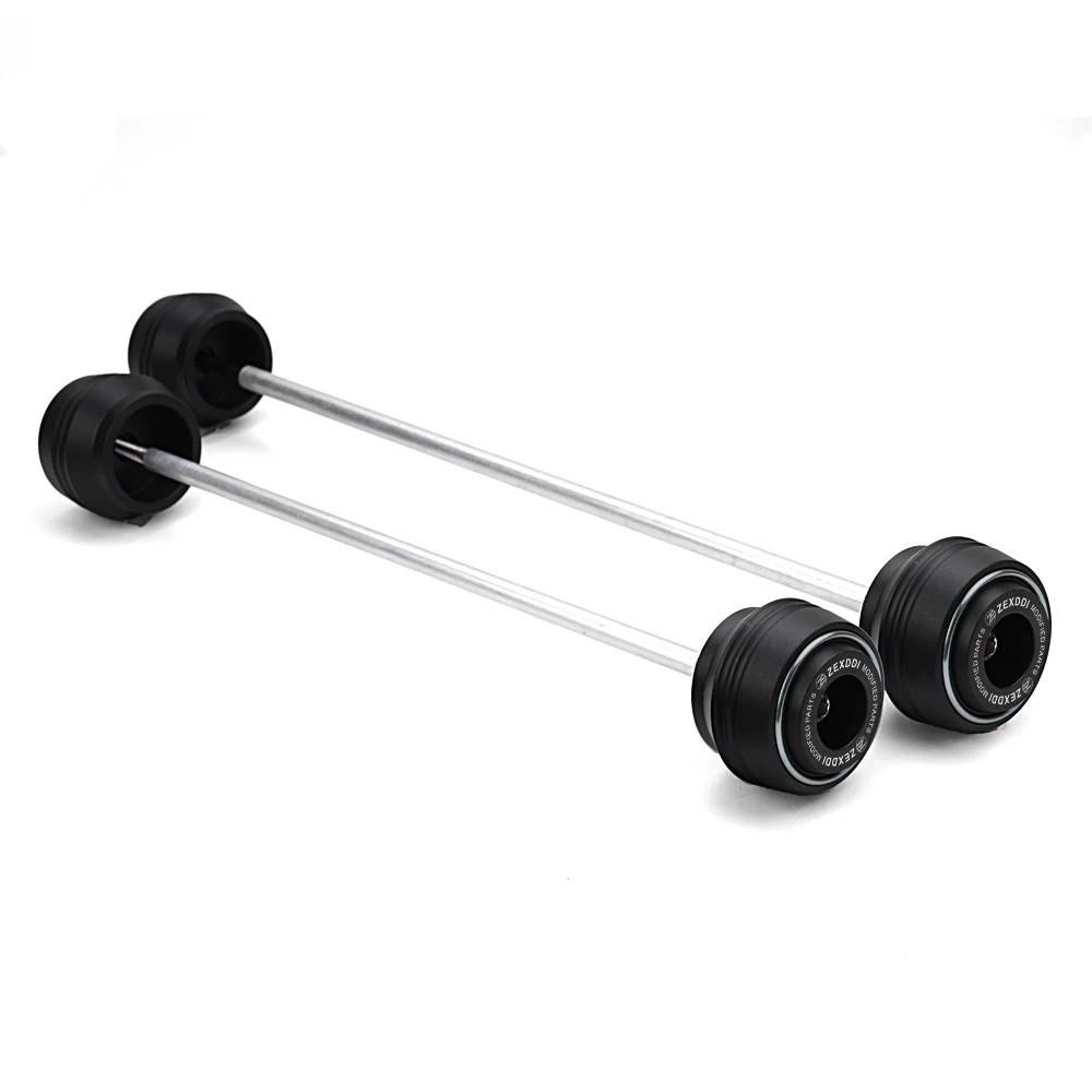Für Yamaha MT07 MT-07 MT 07 2014-2025 2026 Motorrad Vorder- und Hinterrad Achsenschutz Rahmen-Slider Sturzschutz-Pad – Detail 17