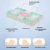 Kids Pillow for Sleeping Ergonomic Memory Foam Bed Pillow Breathable Nap Time Pillows Skin-Friendly Travel Cushion 4
