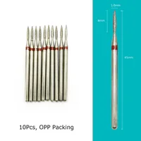 HYTOOS Nail Drill Bits Diamond Cutters for Manicure Cuticle Burr Milling Cutter for Pedicure Nails Accessories Tools 2