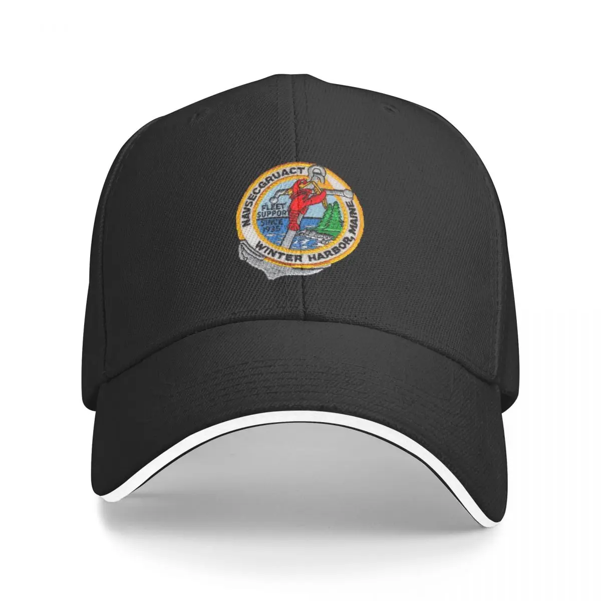 

New NAVAL SECURITY GROUP ACTIVITY, WINTER HARBOR, MAINE Baseball Cap Brand Man Caps Thermal Visor Golf Hat Women Men's