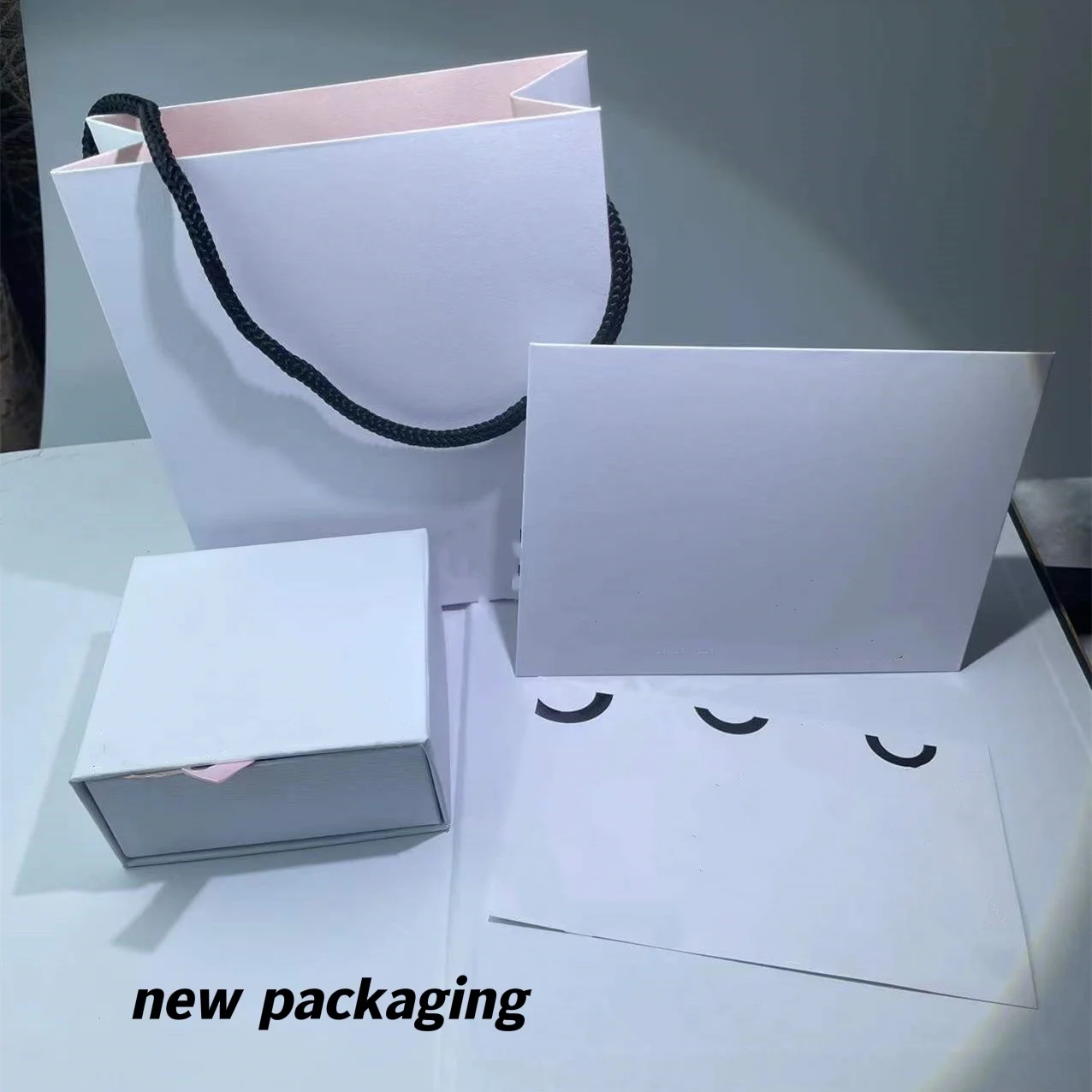 Large White Gift Box with Lid