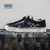 Maden Japanese Retro Printing Canvas Shoes for Men Designer Brand Ancient Cloth Board Shoes Low Top for Lovers Women 1