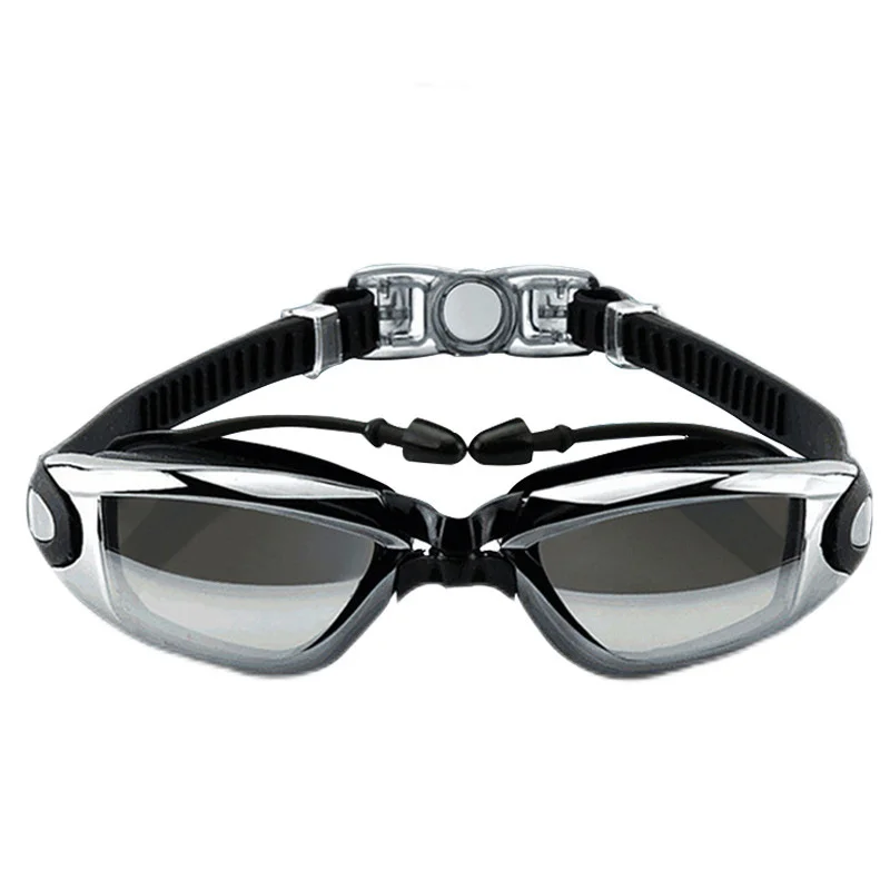 Swimming Goggles Men Women Swim Glasses with Earplug Professional Silicone Pool Diving Eyewear Waterproof Anti-fog UV Protection swimming goggles