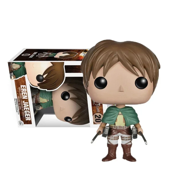 thumbnail image 1 of 2025 NUEVA Figura de acción Funko Pop Attack On Titan Series Cleaning Levi #239 Colección de juguetes Muñecas Regalos para niños Figura, 1 of 5