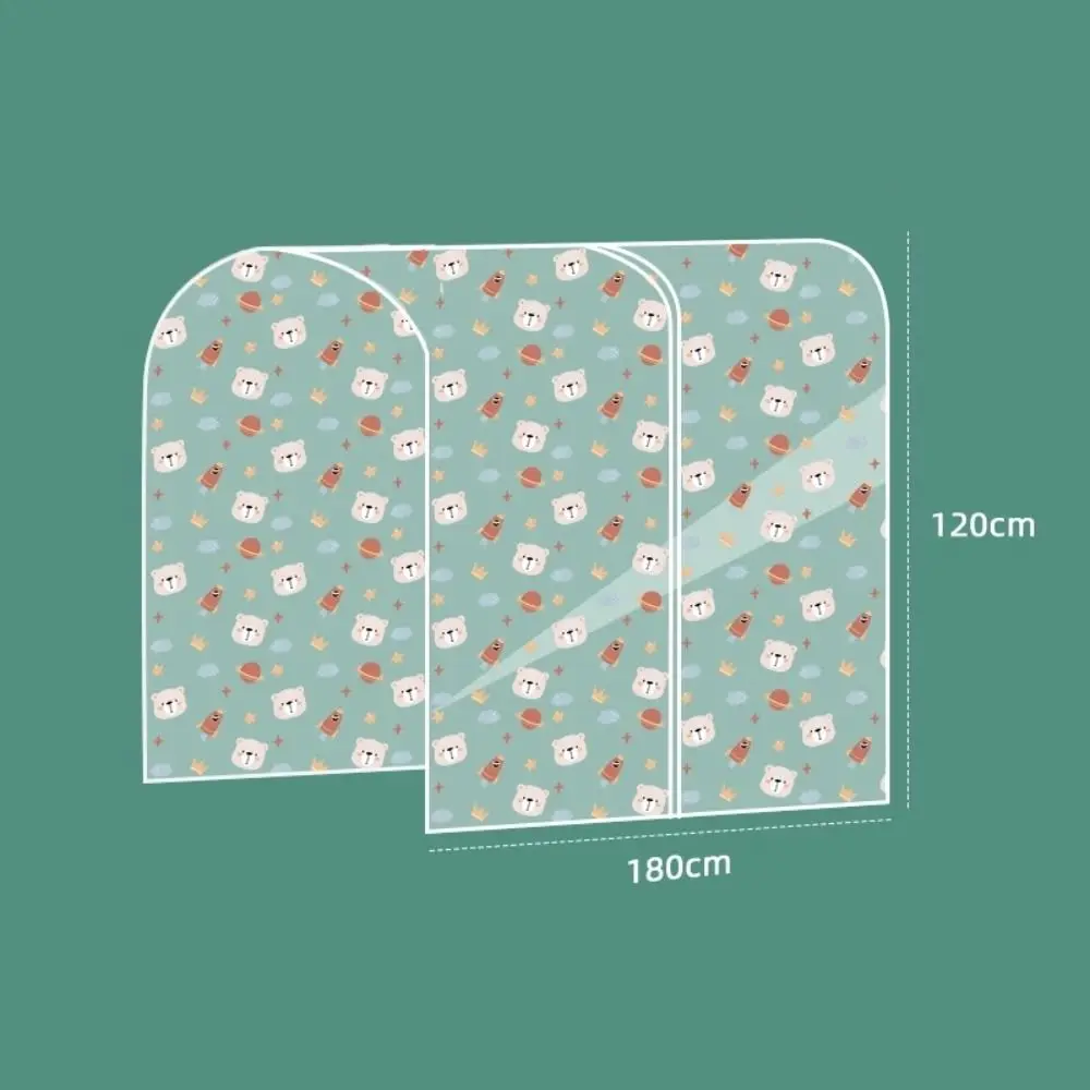 방수 의류 먼지 커버 방진 두꺼운 의류 걸이형 정리 커버 대용량 걸이형 보관 가방