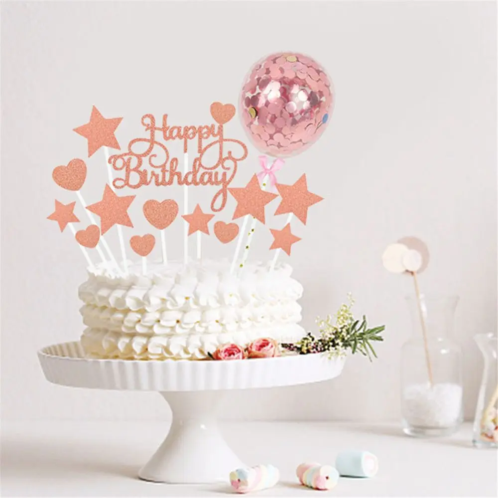 Tartas De Feliz Cumpleaños Realistas Con Elementos Decorativos Ia Generativa | Foto Premium