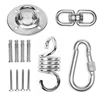 Swing Suspension Hardware,Suspension Ceiling Hook, 360° Rotating Heavy Hook,For Porch Chair Yoga Hammock Gym Swing,Etc 1