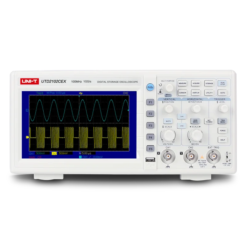 

Цифровой осциллограф UTD2102CEX