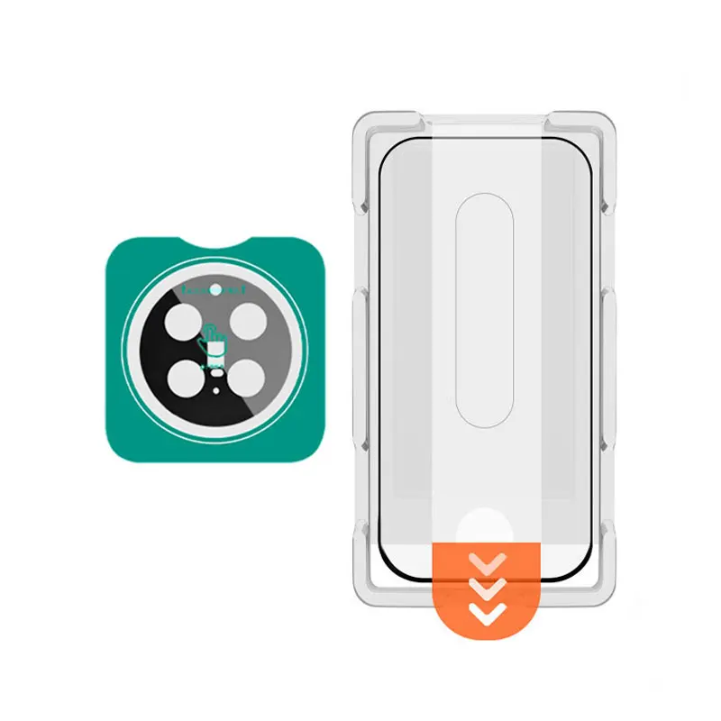 Premium Camera Lens Glass Protector with Self-Positioning Feature