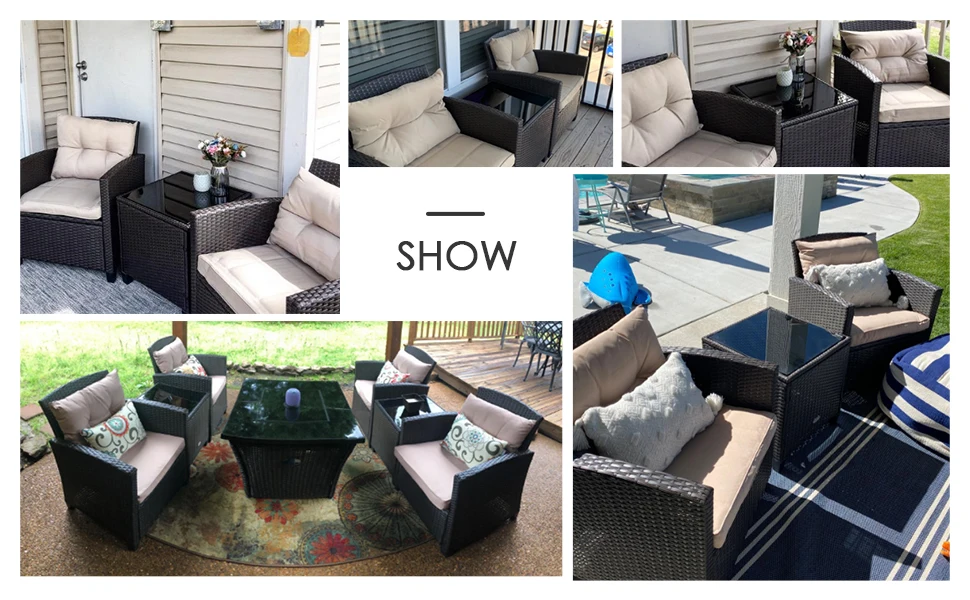 patio wicker furniture set