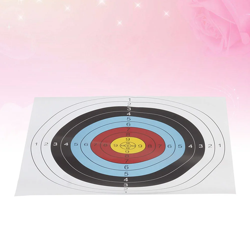 

20Pcs 40x40CM Paper Archery Paper Arrow Targets Accessories for Match Daily Practice Use Outdoor