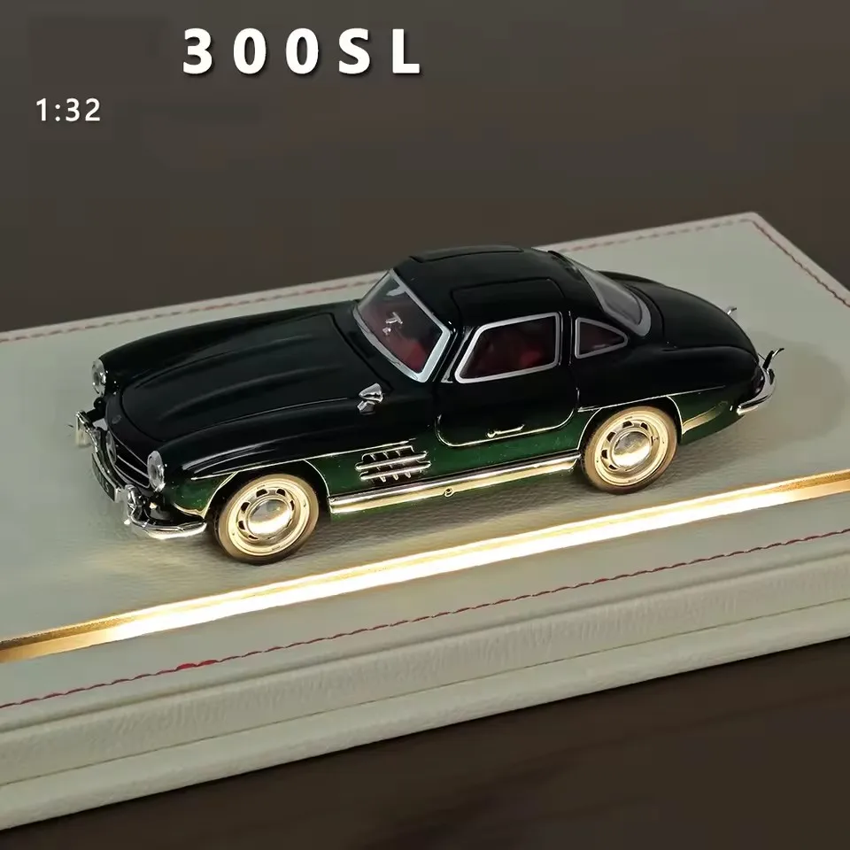 Mercedes-Benz 300SL ミニカー シルバー 1:32 1954年 メルセデス ベンツ 300SL クーペ 1/32 ミニカー 全4色
