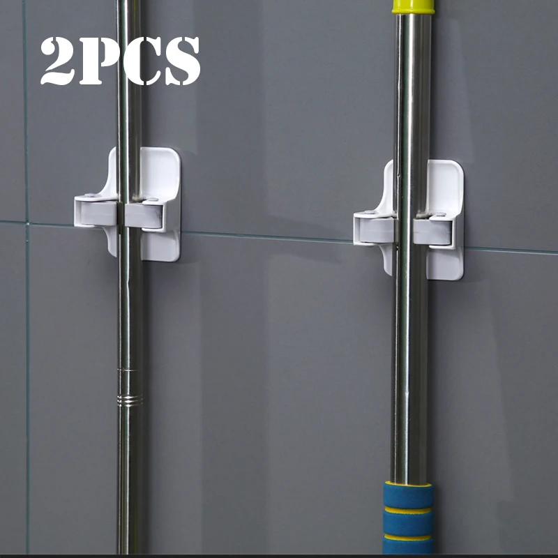 Homely Center Supporto Per Scopa E Scopa Da Parete, Resistente, In - Foto 2