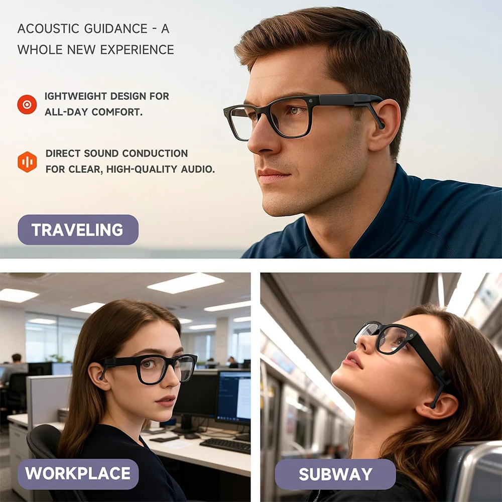 Amplificatore audio per occhiali AR intelligenti compatibile con Ray-Ban Meta e Rokid Glass/Viture/Xreal Air 2/RayNeo/Xiaomi - Accessorio per occhiali AR - immagine 4