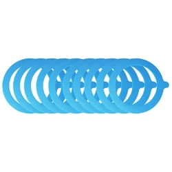 Silicone Airtight Leak-Proof Sealing Rings for Glass Jars and Containers, Set of 5 (As pic 5pcs)