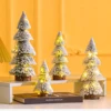Mini Christmas tree, Christmas cedar tabletop, white pine needle tree, window display, table display, Christmas decorations