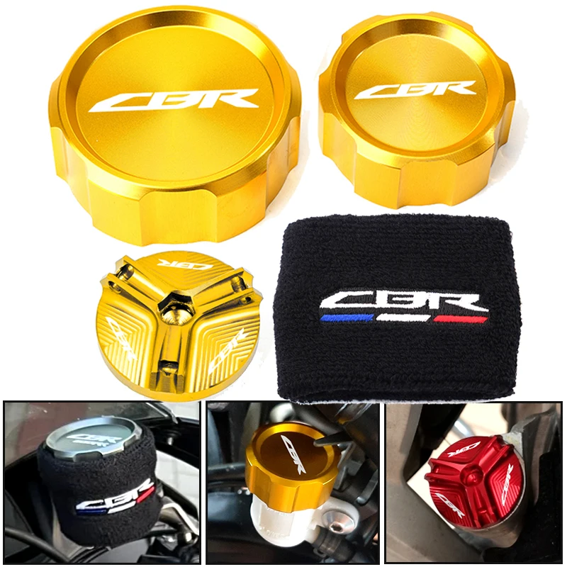 Red Anodized Aluminum Oil Filler Cap For Honda CBR1000RR-R Fireblade 2020+ Models - HRC Laser Engraved - View #8