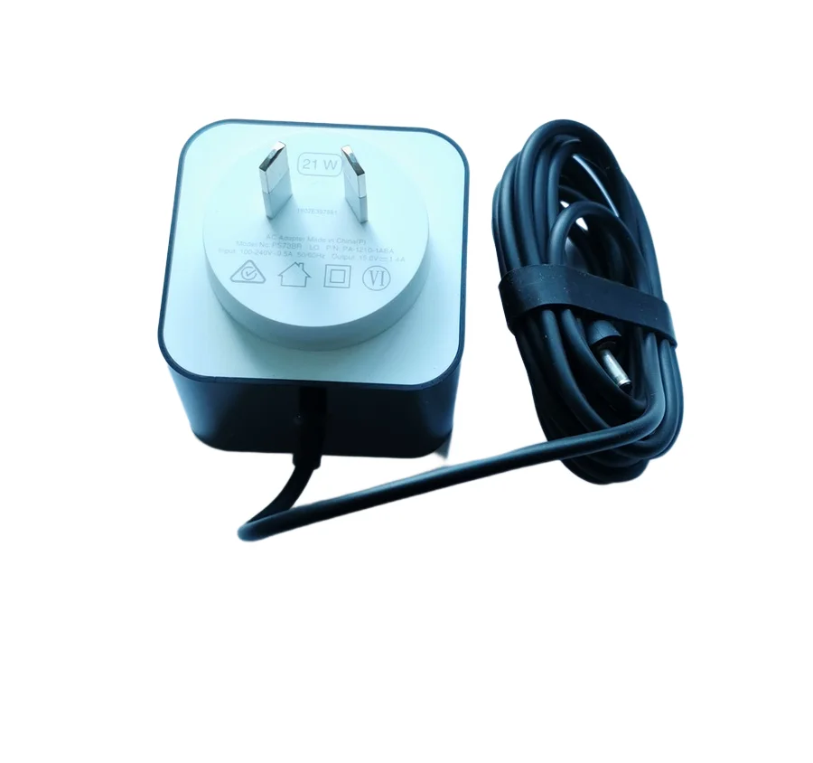 ACアダプター電源充電器,15v,1.4a 21w,Amazon echo,第2世代用