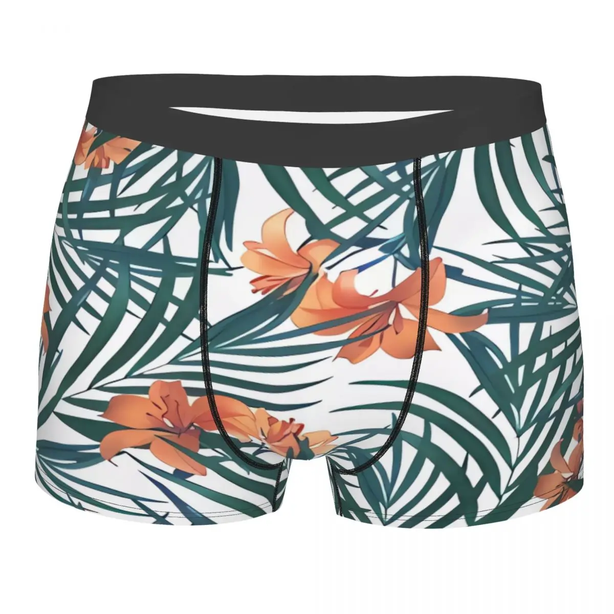 

Vintage Rose Briefs Boxer Travel Fashion Comfortable Men's Boxer Shorts Underwear Customizable Printing
