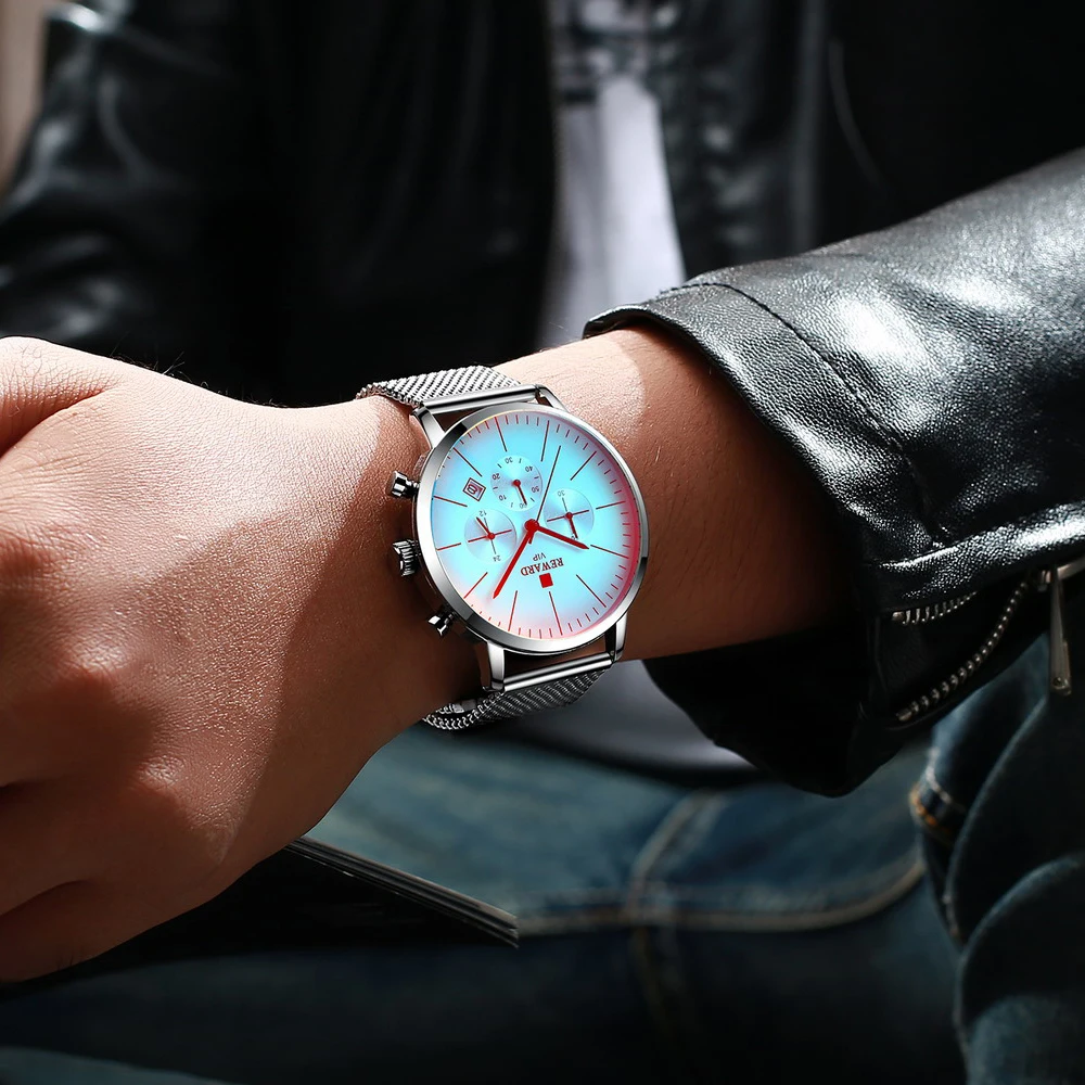 Wilkk Orologio da polso analogico al quarzo casual in pelle da uomo, orologi da lavoro, regali – acquista a prezzi convenienti sul marketplace