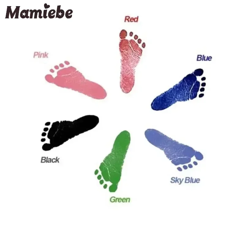 Handprint Baby Non-Toxic Kit: Capture Newborn Footprints & Handprints - Perfect for Baby Souvenirs and Gifts Baby Handprint