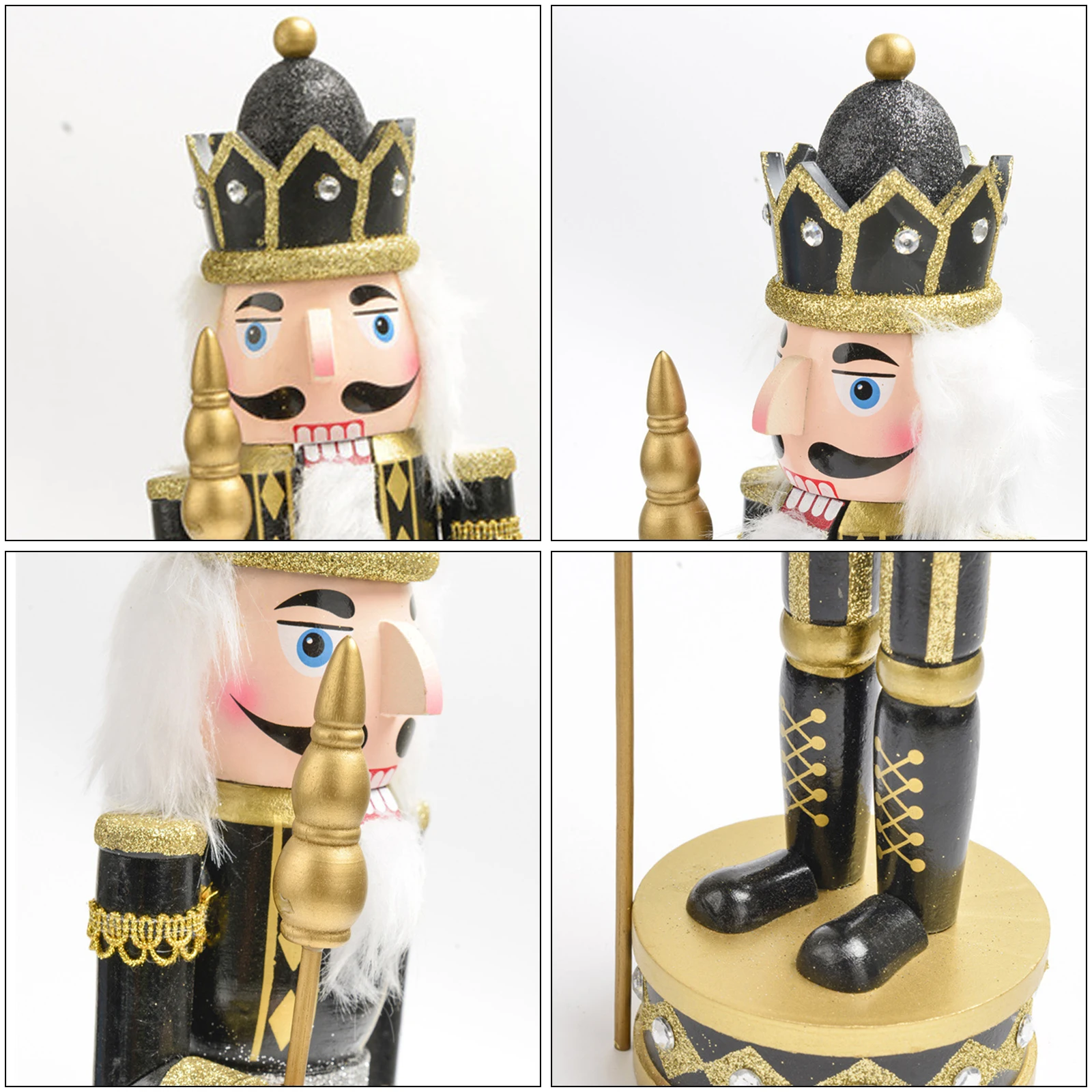 スクルージ マクダック くるみ割り人形 フィギュア 38センチメートルクリスマスくるみ割り人形フィギュアくるみ割り
