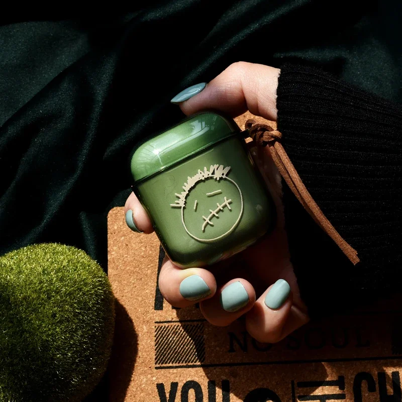 ラッパー-AirPodsProケース,半透明の保護イヤホン,Apple AirPods Pro,2