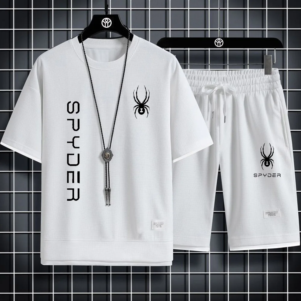 편안하고 스타일리시한 SPYDER 한국 남성용 운동복 세트