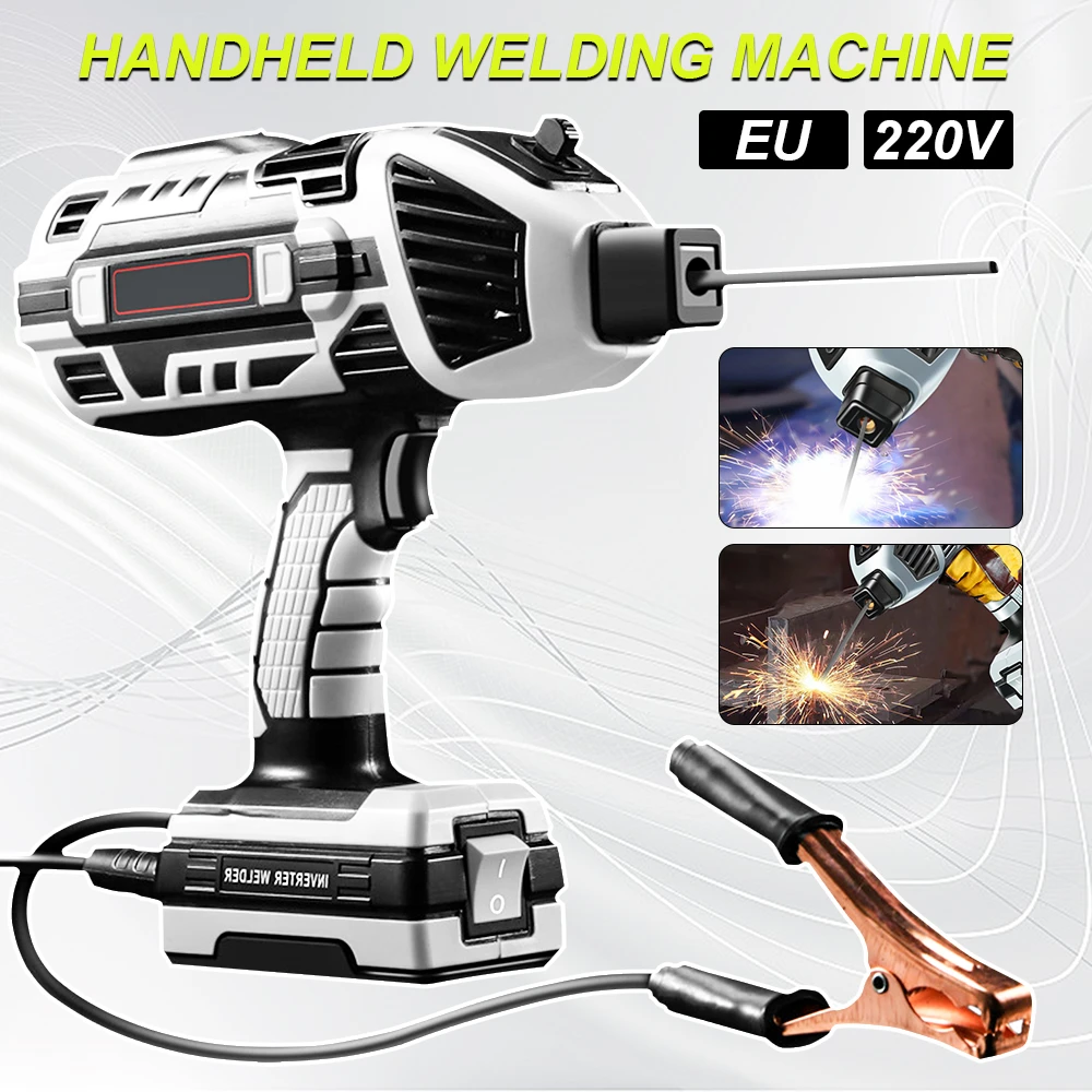 220v Handheld Electric Welding Machine Semiautomatic Digital
